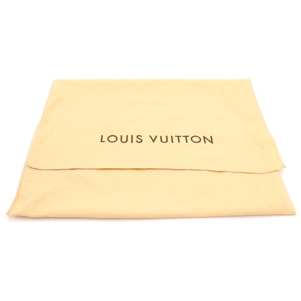 LOUIS VUITTON(ルイヴィトン) ダミエアズール シラクーサPM ショルダーバッグ ブラウン×アイボリー レザー×PVC N41113 ゴールド金具 レディース