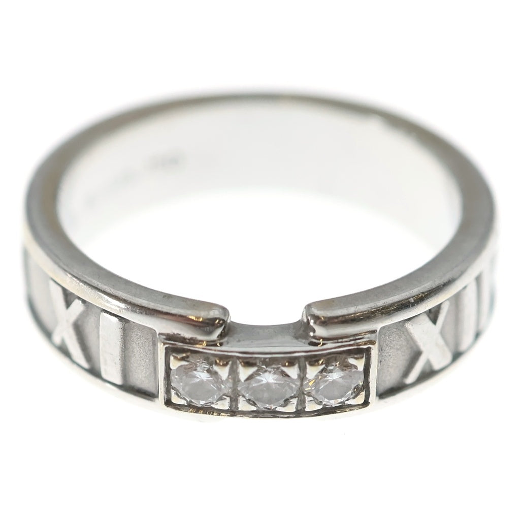 TIFFANY & Co.(ティファニー) アトラス 3PD ダイヤリング 750 6.9g レディース
