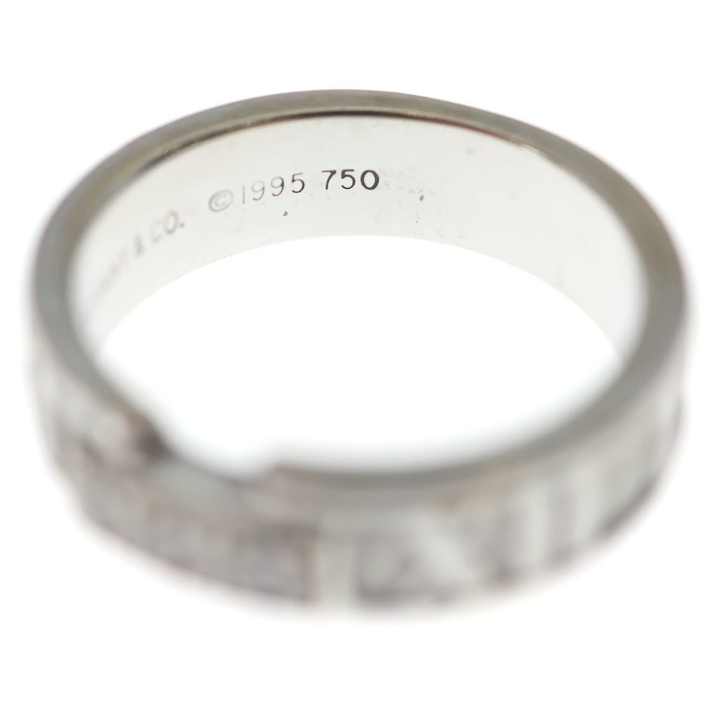 TIFFANY & Co.(ティファニー) アトラス 3PD ダイヤリング 750 6.9g レディース