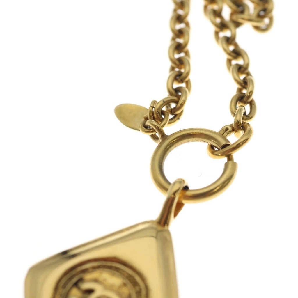 CHANEL(シャネル) ココマーク ひし形 ネックレス GP 箱