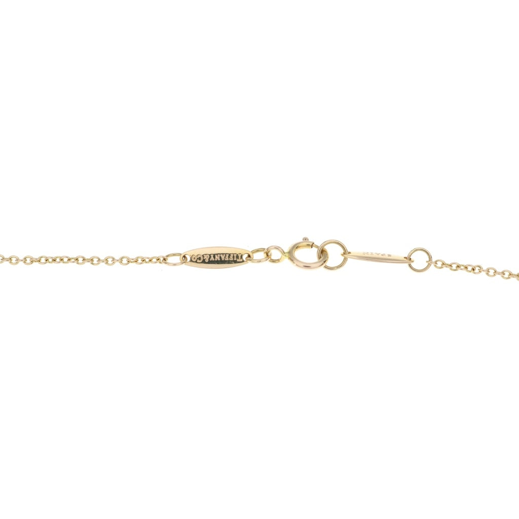 TIFFANY & Co.(ティファニー) バイザヤード 1Pダイヤ Au750 K18YG ネックレス イエローゴールド レディース