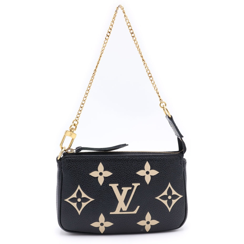 LOUIS VUITTON(ルイヴィトン) モノグラム アンプラント アクセソワール ミニポシェット ノワール M80732 レディース