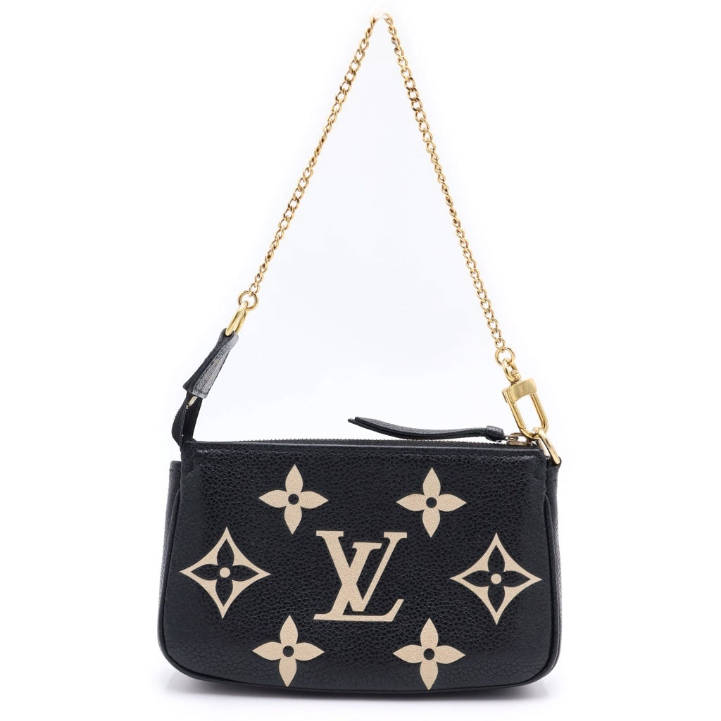 LOUIS VUITTON(ルイヴィトン) モノグラム アンプラント アクセソワール ミニポシェット ノワール M80732 レディース
