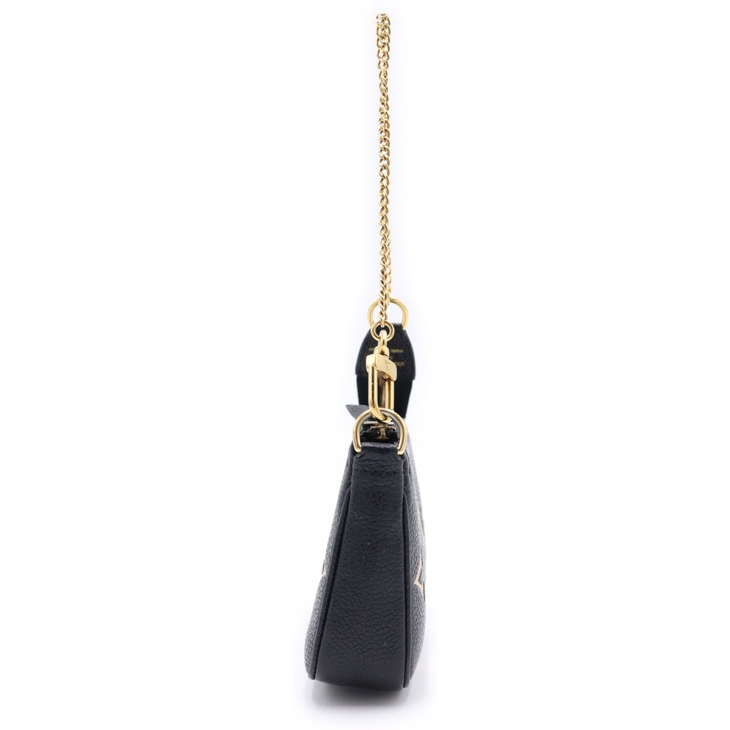 LOUIS VUITTON(ルイヴィトン) モノグラム アンプラント アクセソワール ミニポシェット ノワール M80732 レディース