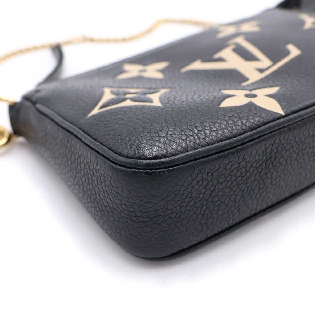 LOUIS VUITTON(ルイヴィトン) モノグラム アンプラント アクセソワール ミニポシェット ノワール M80732 レディース