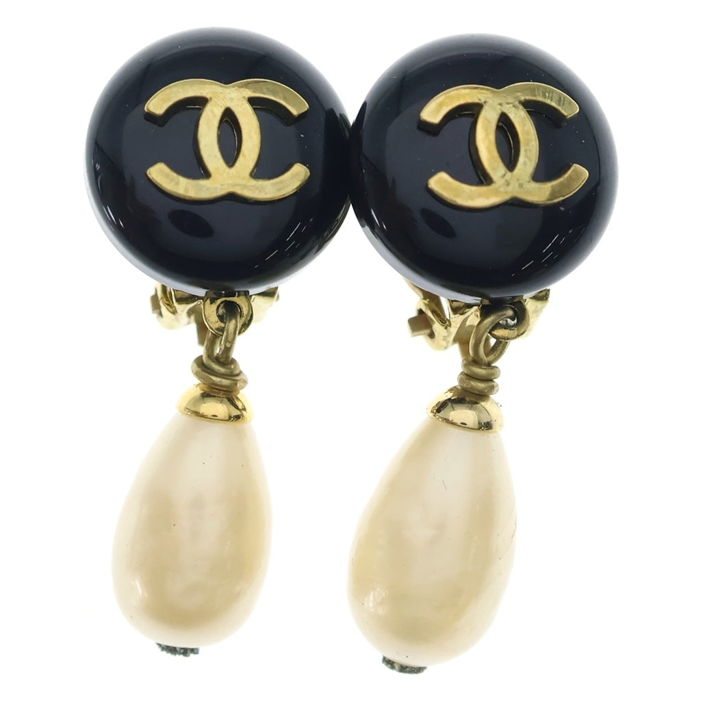 CHANEL(シャネル) イヤリング ココマーク フェイクパール ゴールド GP 94A レディース