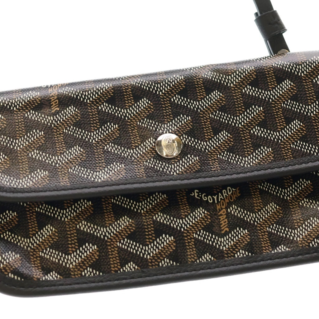 GOYARD(ゴヤール) サンルイGM トートバック PVC レザー ブラウン/ブラック