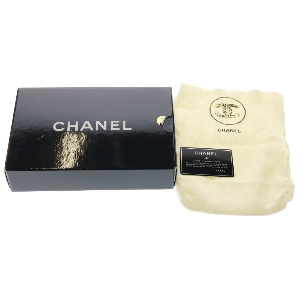 CHANEL(シャネル) がま口チェーンショルダーバッグ ミニバッグ ゴールド レザー ゴールド金具 レディース
