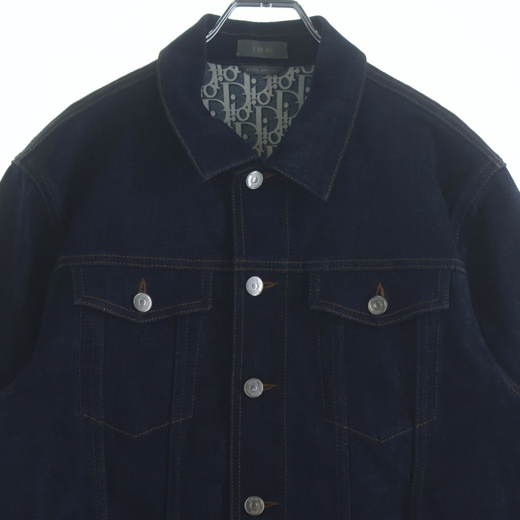 DIOR(ディオール) トロッターロゴ デニムジャケット インディゴブルー #48