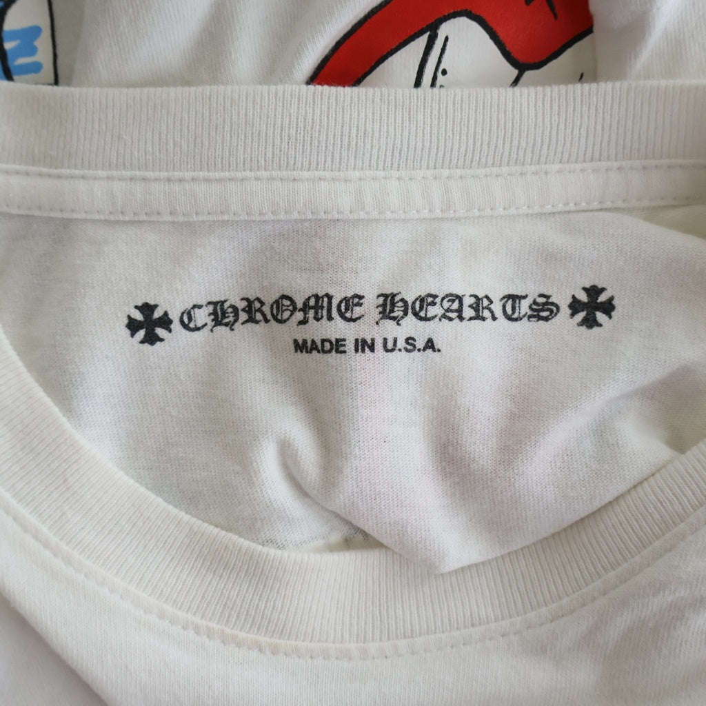 CHROME HEARTS(クロムハーツ) ■クロムハーツ×マッティボーイ コラボ Tシャツ 白 #L