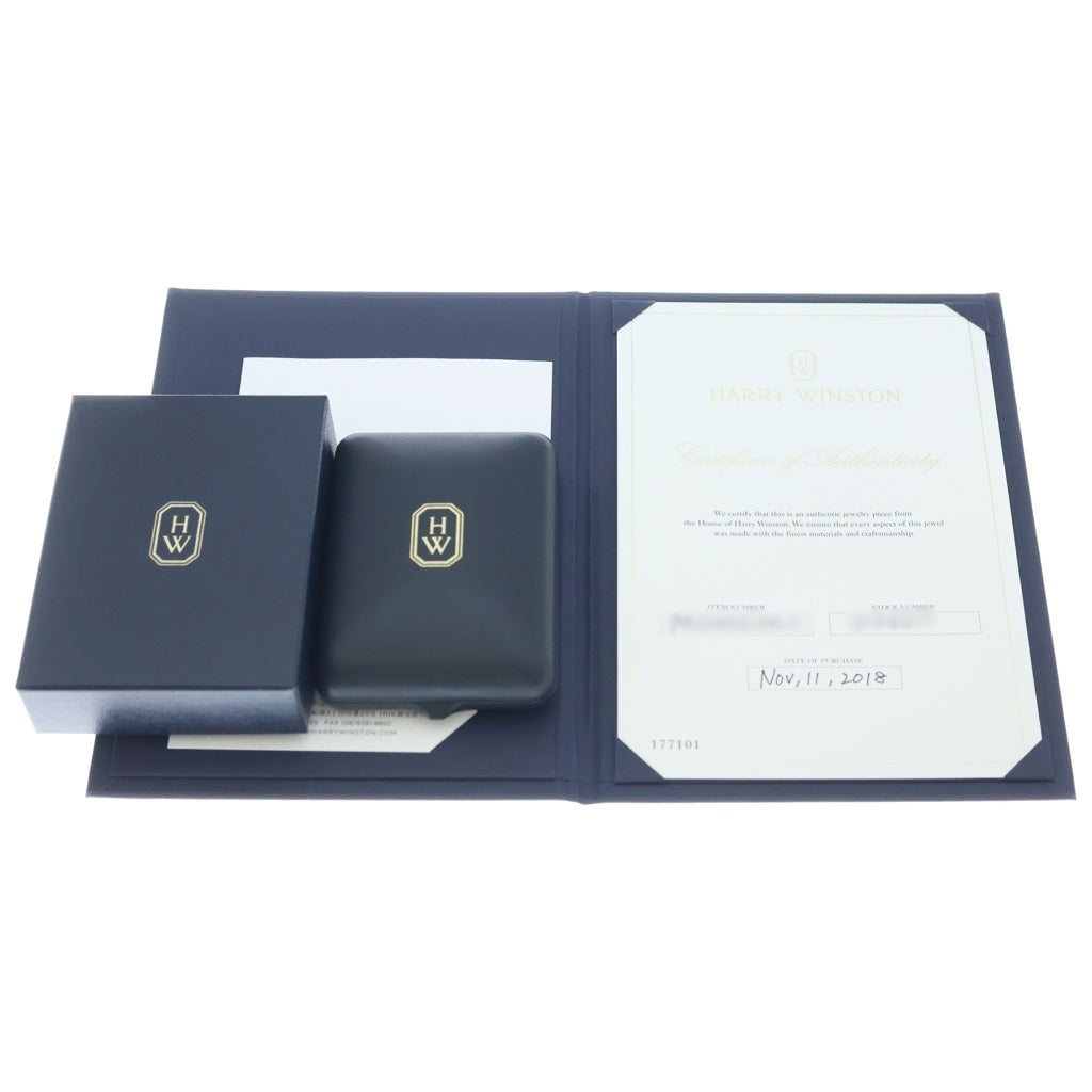 HARRY WINSTON(ハリーウィンストン) リリークラスター ミニ ダイヤ ネックレス Pt950 プラチナ ペンダント レディース