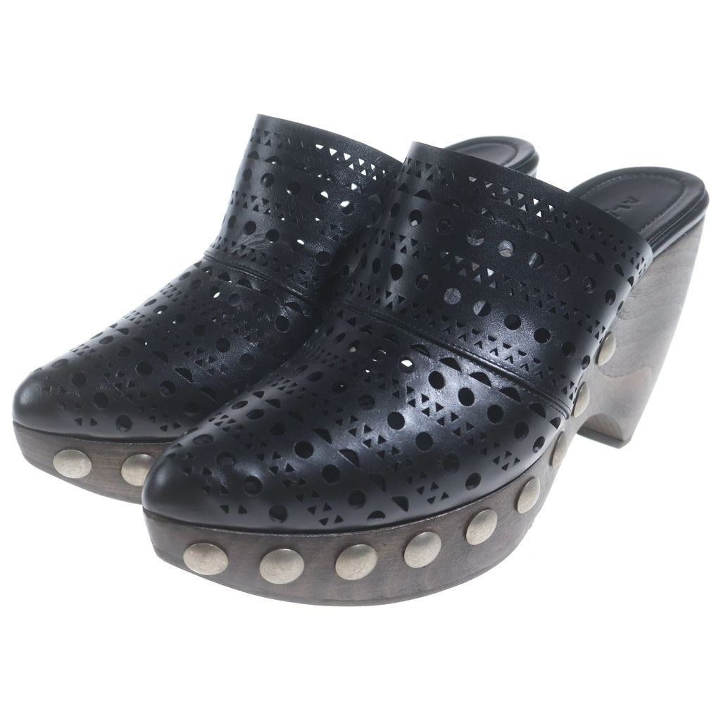 ALAIA(アライア) Le Sabot 厚底サンダル ブラウン #40 レディース