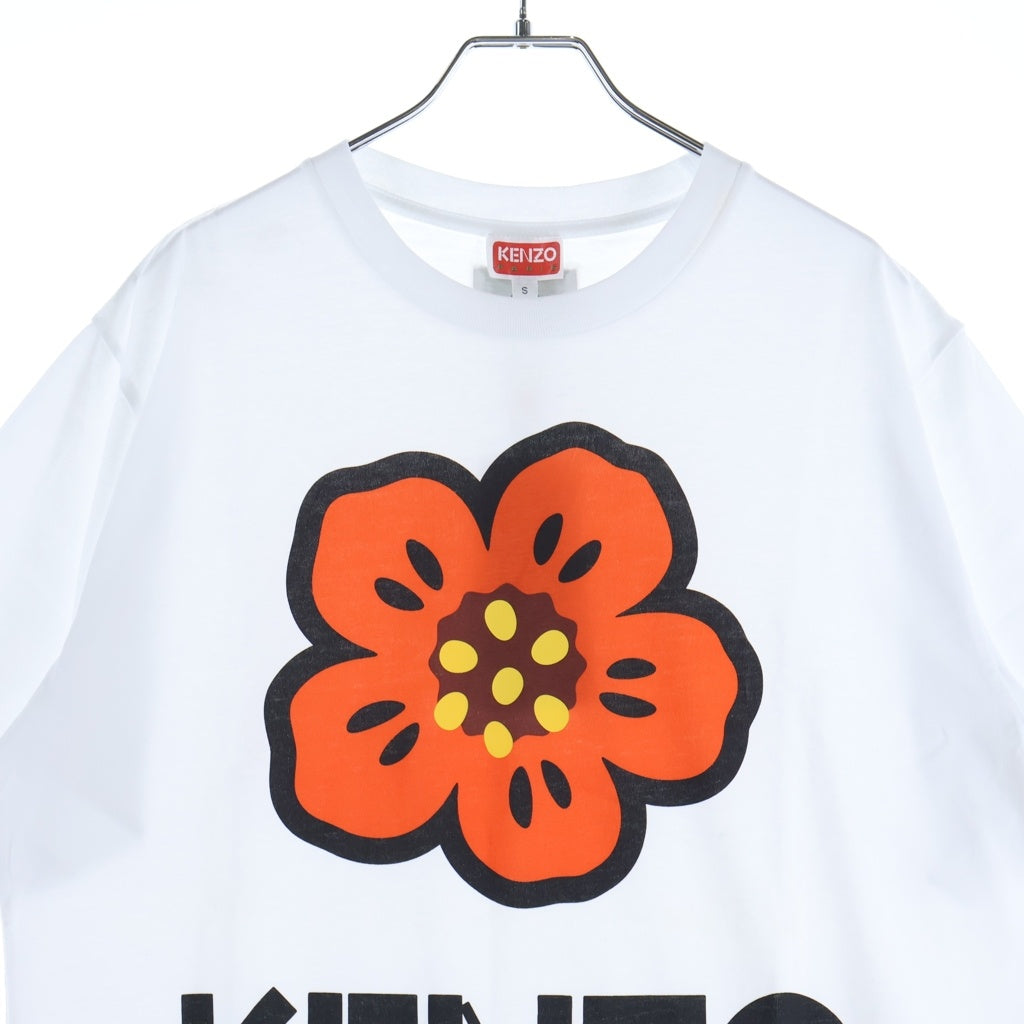 KENZO(ケンゾー) ■ロゴプリント Tシャツ 白 コットン #S