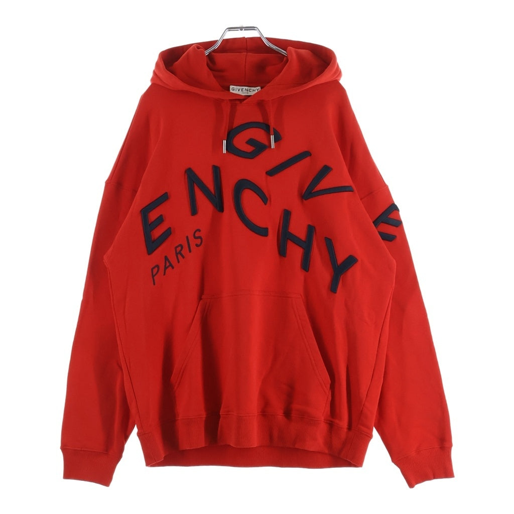 GIVENCHY(ジバンシィ) ■プルオーバー パーカー 赤 コットン #M