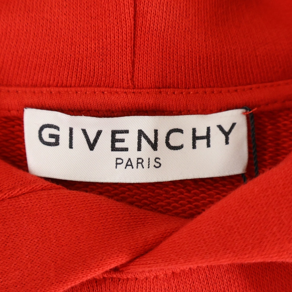GIVENCHY(ジバンシィ) ■プルオーバー パーカー 赤 コットン #M