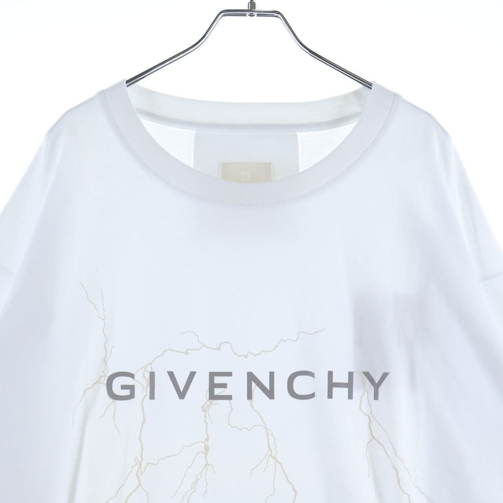 GIVENCHY(ジバンシィ) ■ロゴプリント トレーナー 白 コットン #XL