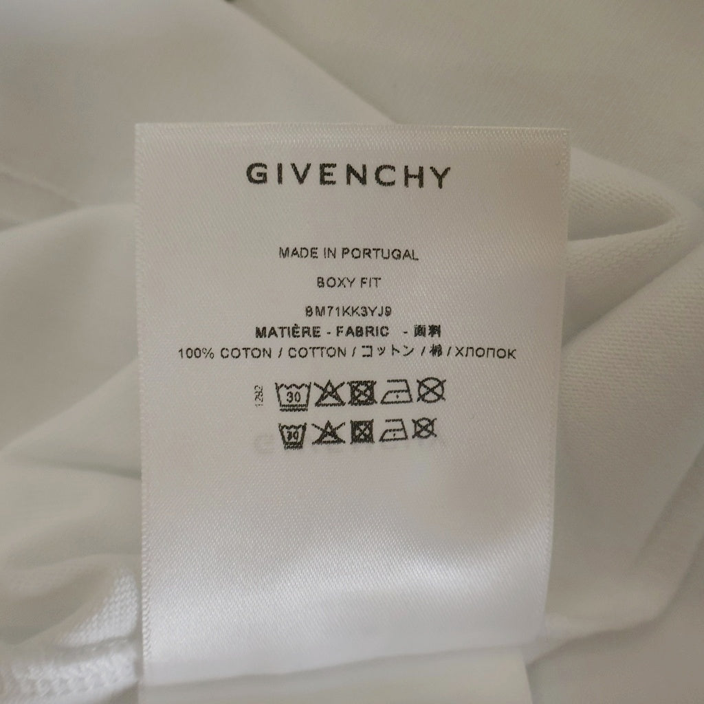 GIVENCHY(ジバンシィ) ■ロゴプリント トレーナー 白 コットン #XL
