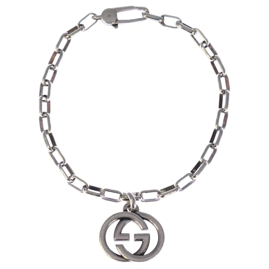 GUCCI(グッチ) インターロッキングG ブレスレット SV925 シルバー レディース