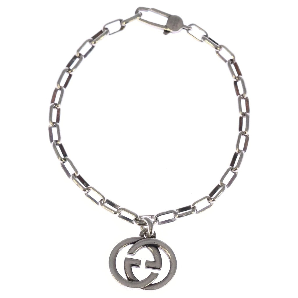 GUCCI(グッチ) インターロッキングG ブレスレット SV925 シルバー レディース