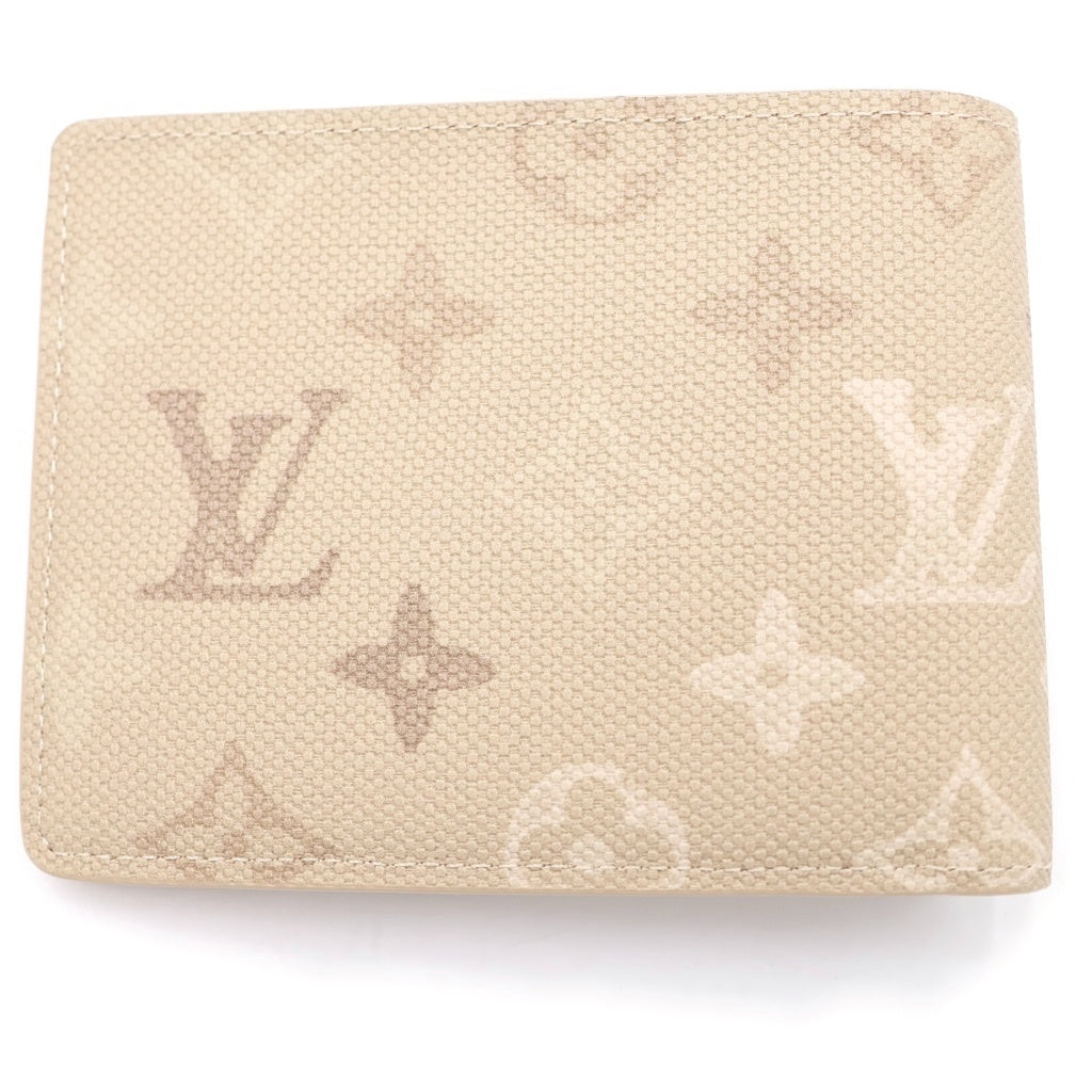 LOUIS VUITTON(ルイヴィトン) モノグラム ポルトフォイユ・ミュルティプル コンパクトウォレット 二つ折り財布 ベージュ M29265