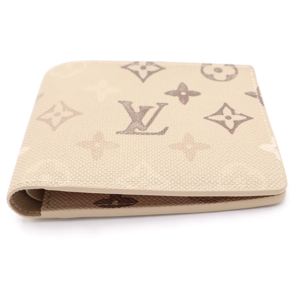 LOUIS VUITTON(ルイヴィトン) モノグラム ポルトフォイユ・ミュルティプル コンパクトウォレット 二つ折り財布 ベージュ M29265
