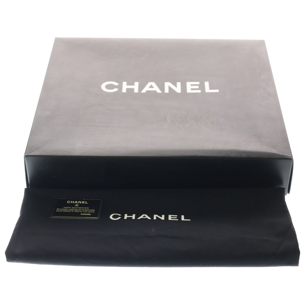 CHANEL(シャネル) マトラッセ デカココマーク ブリーフケース ビジネスバック ゴールド金具 ラムスキン ブラック レディース