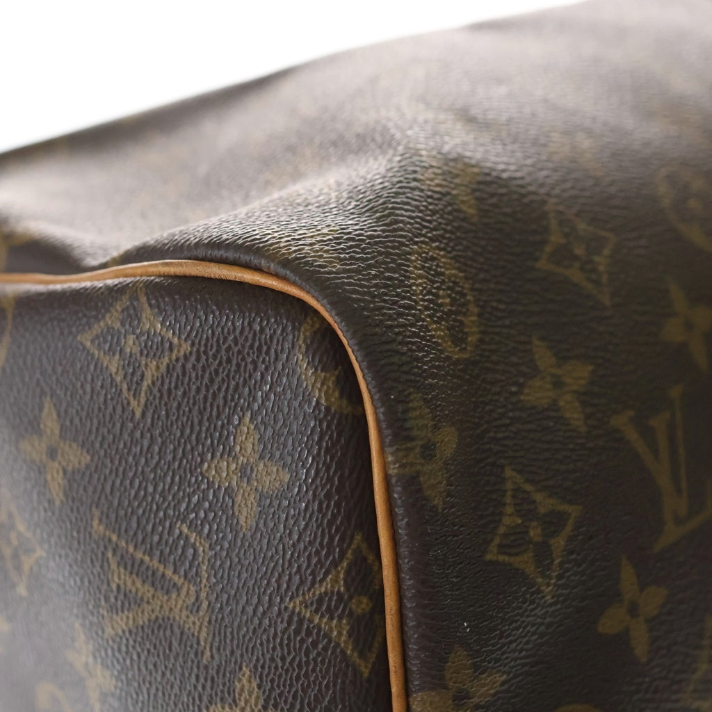 LOUIS VUITTON(ルイヴィトン) モノグラム キーポルバンドリエール60 2WAYハンドバッグ ボストンバッグ トラベルバッグ ショルダーバッグ ブラウン レザー×PVC M41412