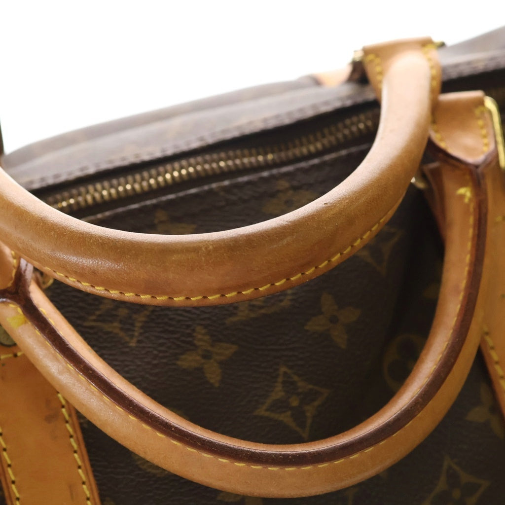 LOUIS VUITTON(ルイヴィトン) モノグラム キーポルバンドリエール60 2WAYハンドバッグ ボストンバッグ トラベルバッグ ショルダーバッグ ブラウン レザー×PVC M41412