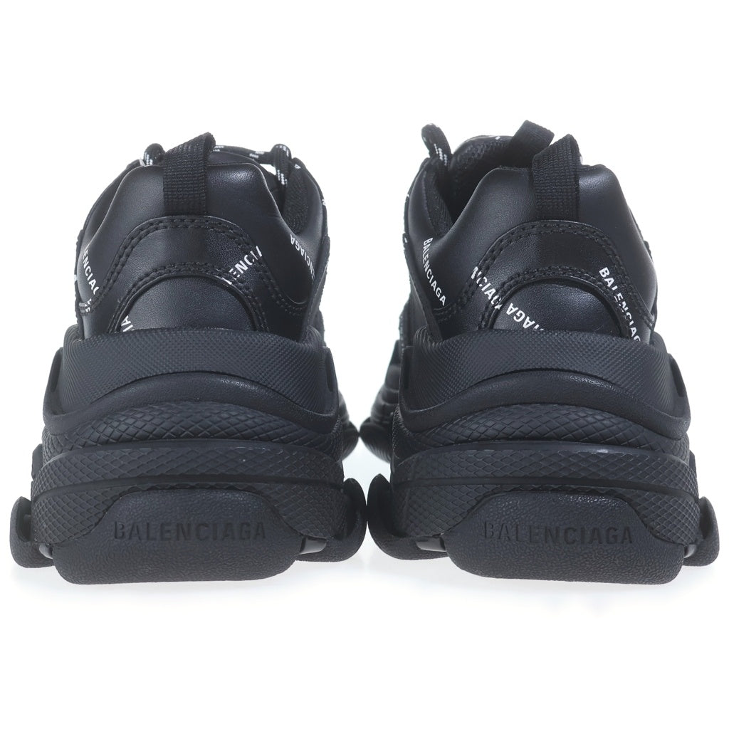 BALENCIAGA(バレンシアガ) Triple S トリプルエス オールオーバーロゴ ローカットシューズ スニーカー ブラック レディース