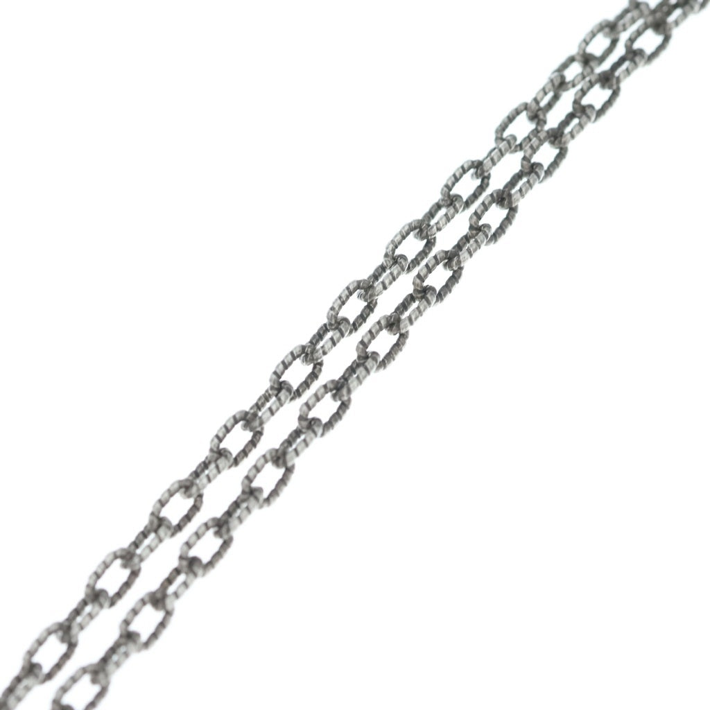 GUCCI(グッチ) インターロッキングG ペンダント ネックレス チェーン シルバー 455307 レディース