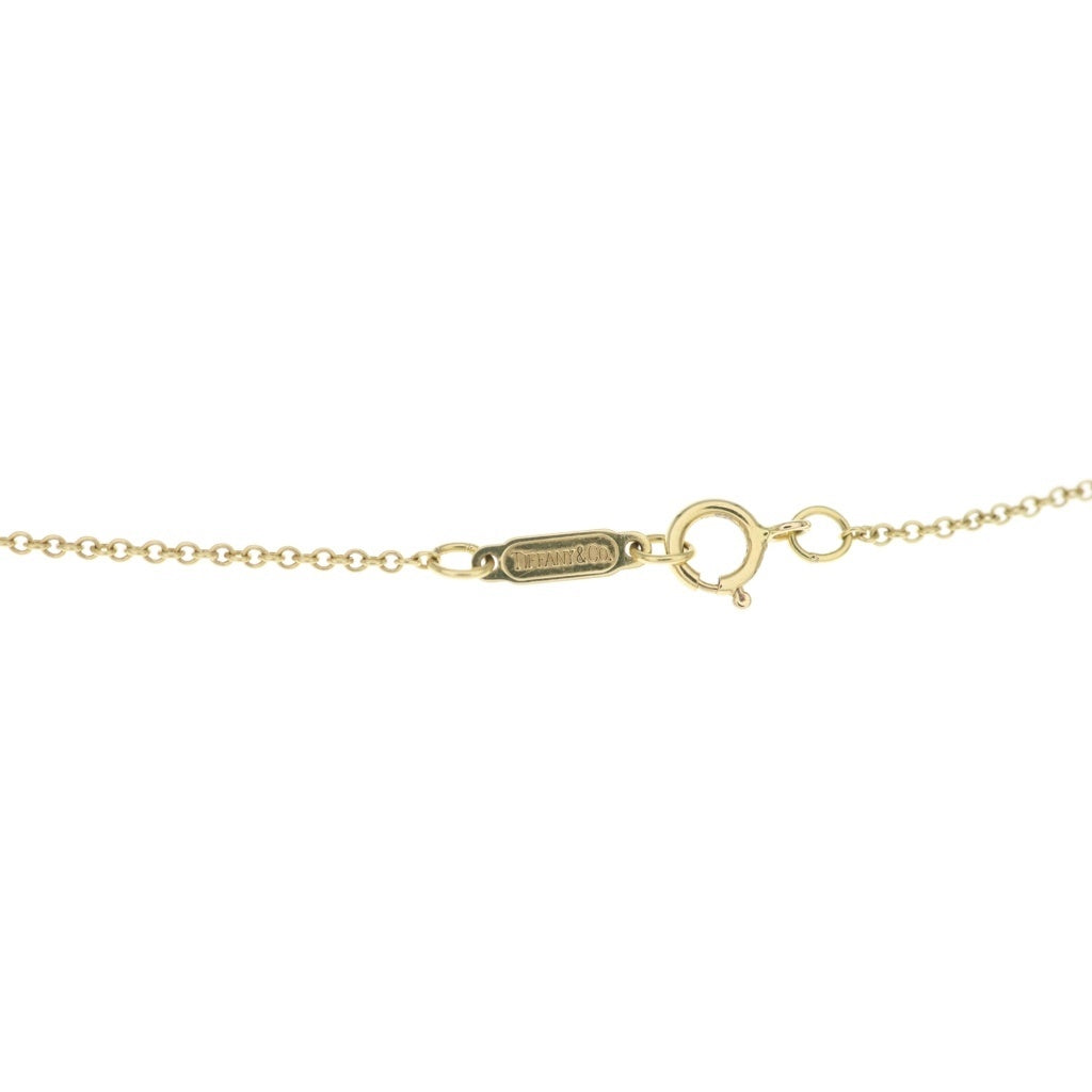 TIFFANY & Co.(ティファニー) パールネックレス ペンダント チェーン イエローゴールド Au750 レディース