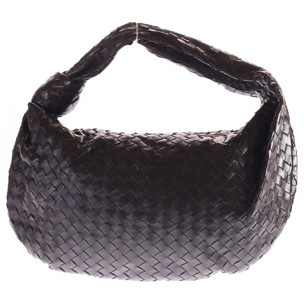 BOTTEGA VENETA(ボッテガヴェネタ) イントレチャート ジョディ ハンドバッグ トートバッグ ブラウン レザー ゴールド金具 レディース