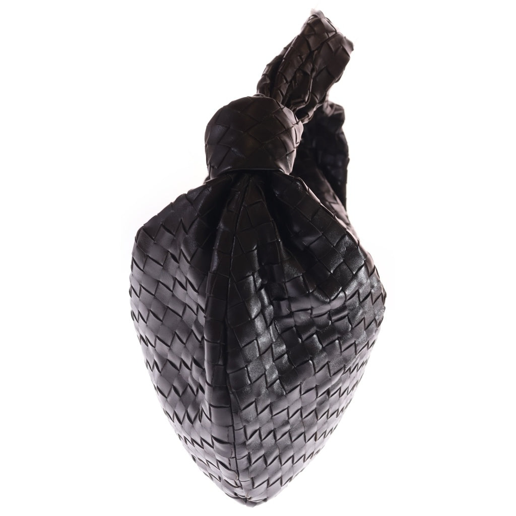 BOTTEGA VENETA(ボッテガヴェネタ) イントレチャート ジョディ ハンドバッグ トートバッグ ブラウン レザー ゴールド金具 レディース