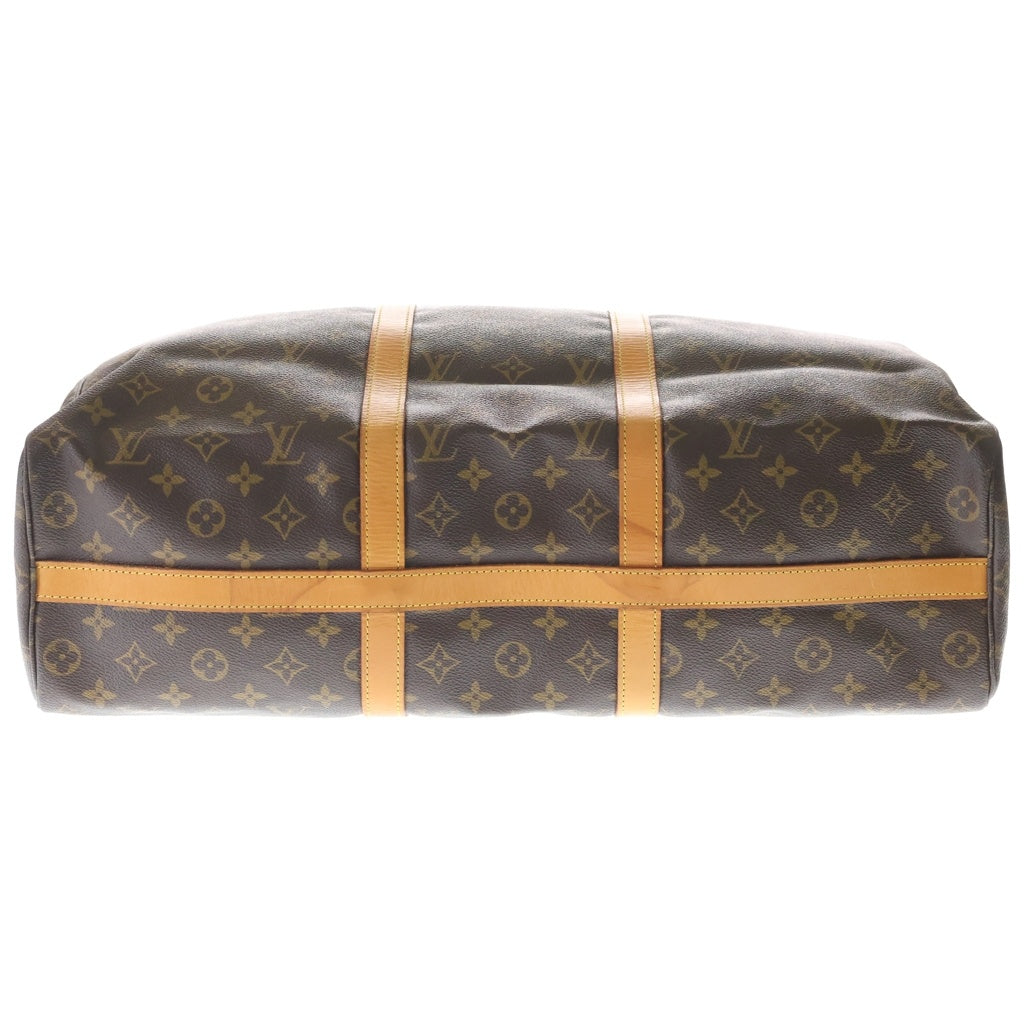 LOUIS VUITTON(ルイヴィトン) モノグラム フラネリー50 ボストンバッグ ハンドバッグ トラベルバッグ ブラウン レザー×PVC M51116 ゴールド金具 レディース
