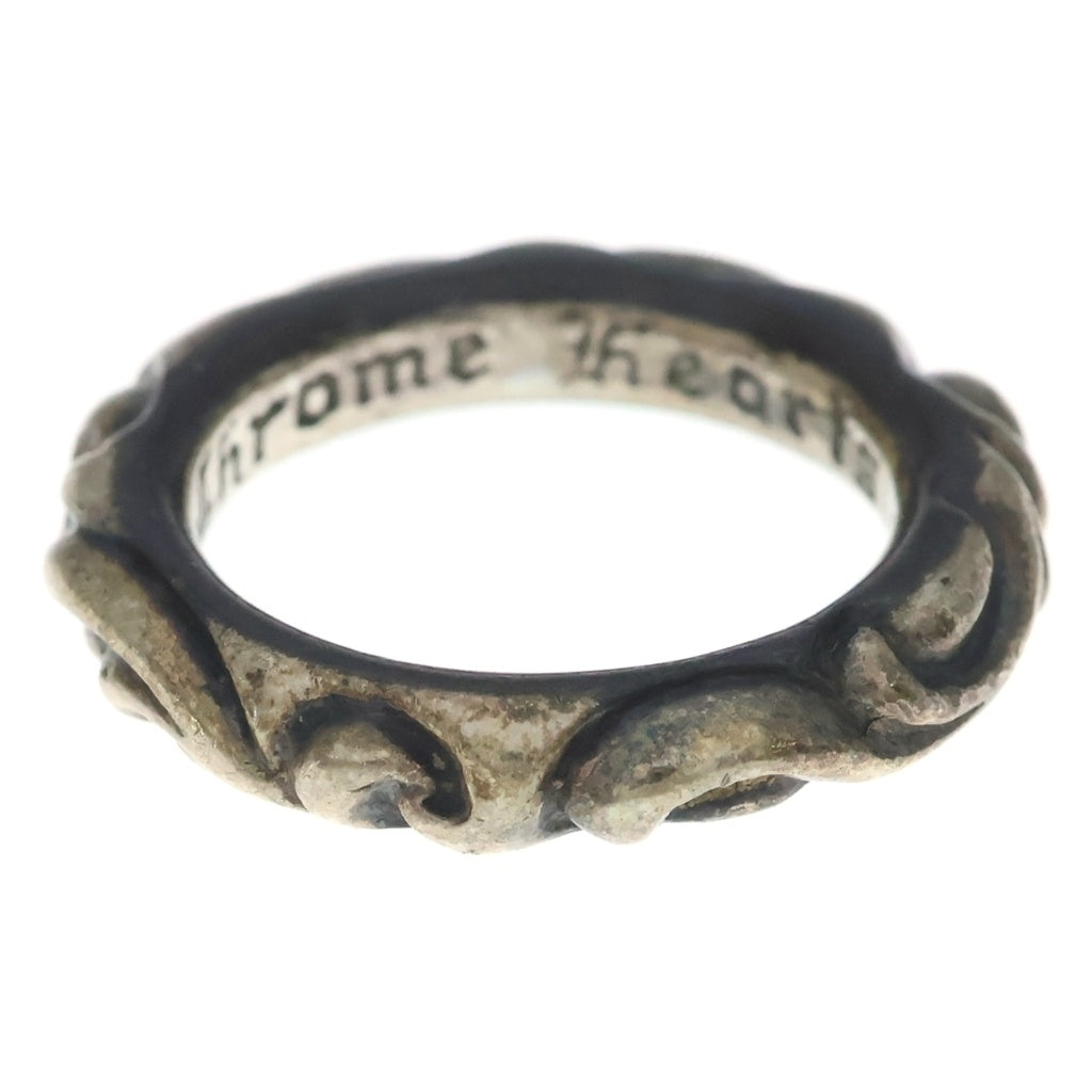 CHROME HEARTS(クロムハーツ) SCRL BAND スクロールバンド リング シルバー #15 BCA351