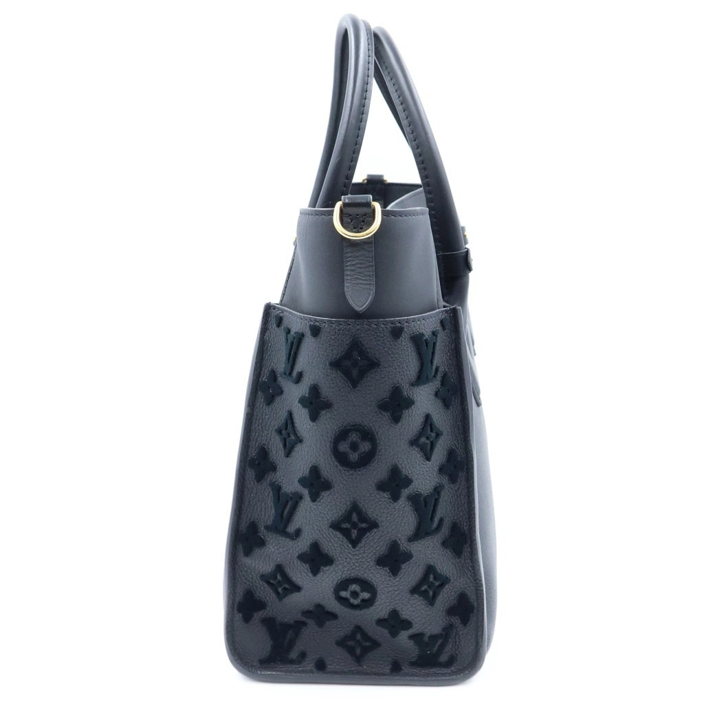 LOUIS VUITTON(ルイヴィトン) オンマイサイドMM ハンドバッグ ノワール レザー M53826 レディース