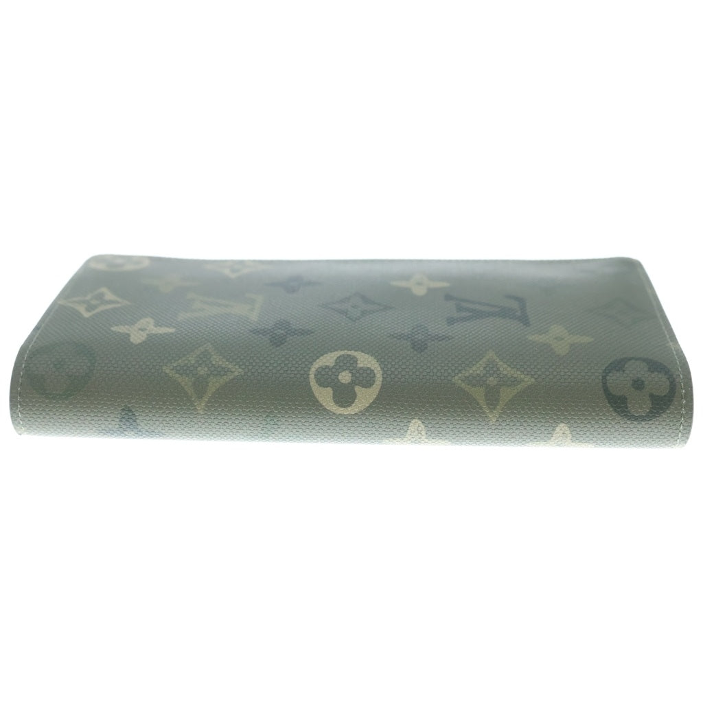 LOUIS VUITTON(ルイヴィトン) モノグラム サープラス ポルトフォイユ ブラザ PVC レザー 二つ折り長財布 ICタイプ カーキ グリーン系 M27055 レディース