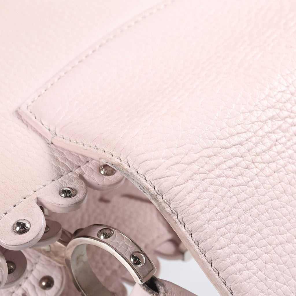 LOUIS VUITTON(ルイヴィトン) カプシーヌBB ナクレ 2WAYハンドバッグ ショルダーバッグ ライトピンクトリヨンレザー M54420 シルバー金具 レディース
