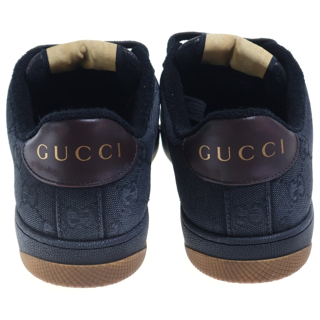 GUCCI(グッチ) Screener スクリーナー GGキャンバス ローカットスニーカー シューズ グレー 857889 レディース