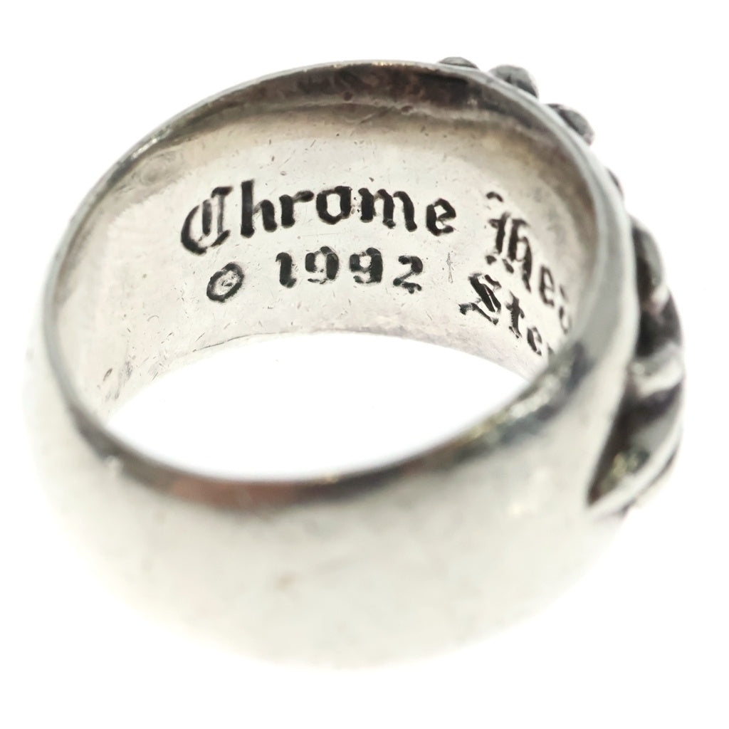 CHROME HEARTS(クロムハーツ) FLRL CRS フローラルクロス リング シルバー BCA346