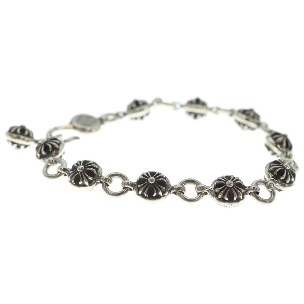 CHROME HEARTS(クロムハーツ) NO2 BALL #2クロスボールブレスレット シルバー BCA176
