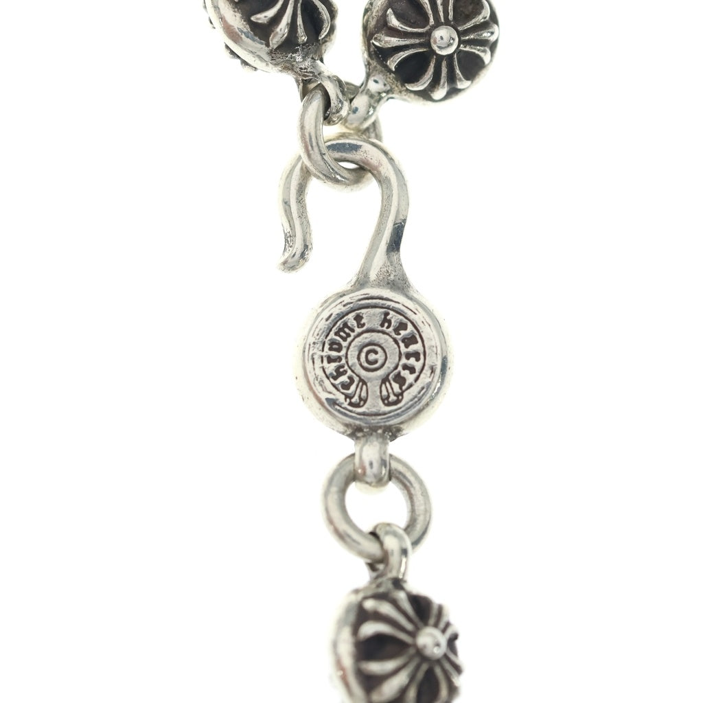 CHROME HEARTS(クロムハーツ) NO2 BALL #2クロスボールブレスレット シルバー BCA176