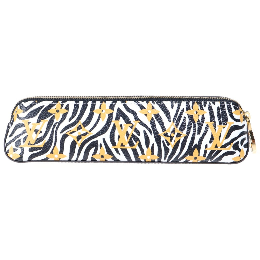LOUIS VUITTON(ルイヴィトン) トゥルース エリザベット ペンケース モノグラム ジャングル レザー PVC ブラウン GI0391 レディース
