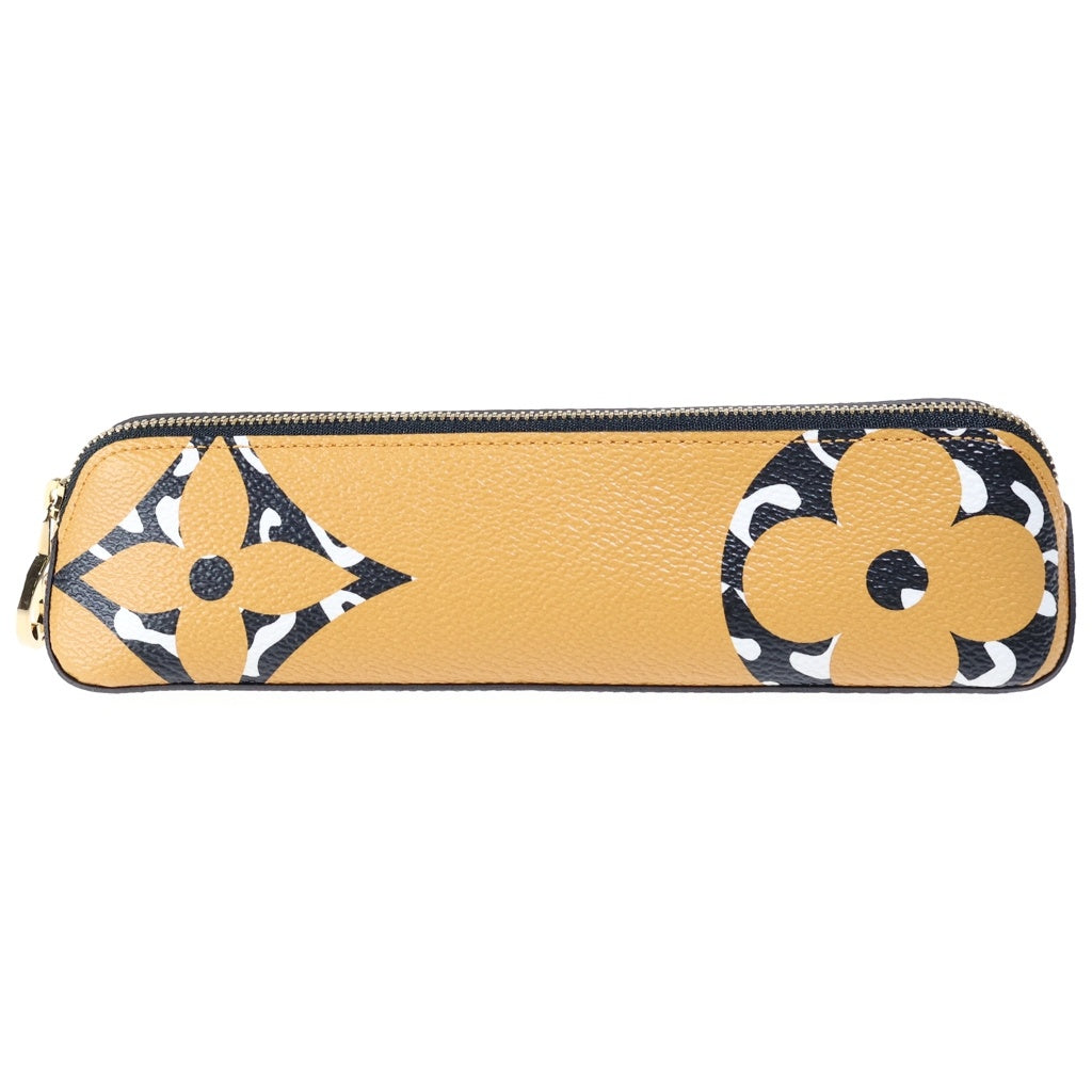 LOUIS VUITTON(ルイヴィトン) トゥルース エリザベット ペンケース モノグラム ジャングル レザー PVC ブラウン GI0391 レディース