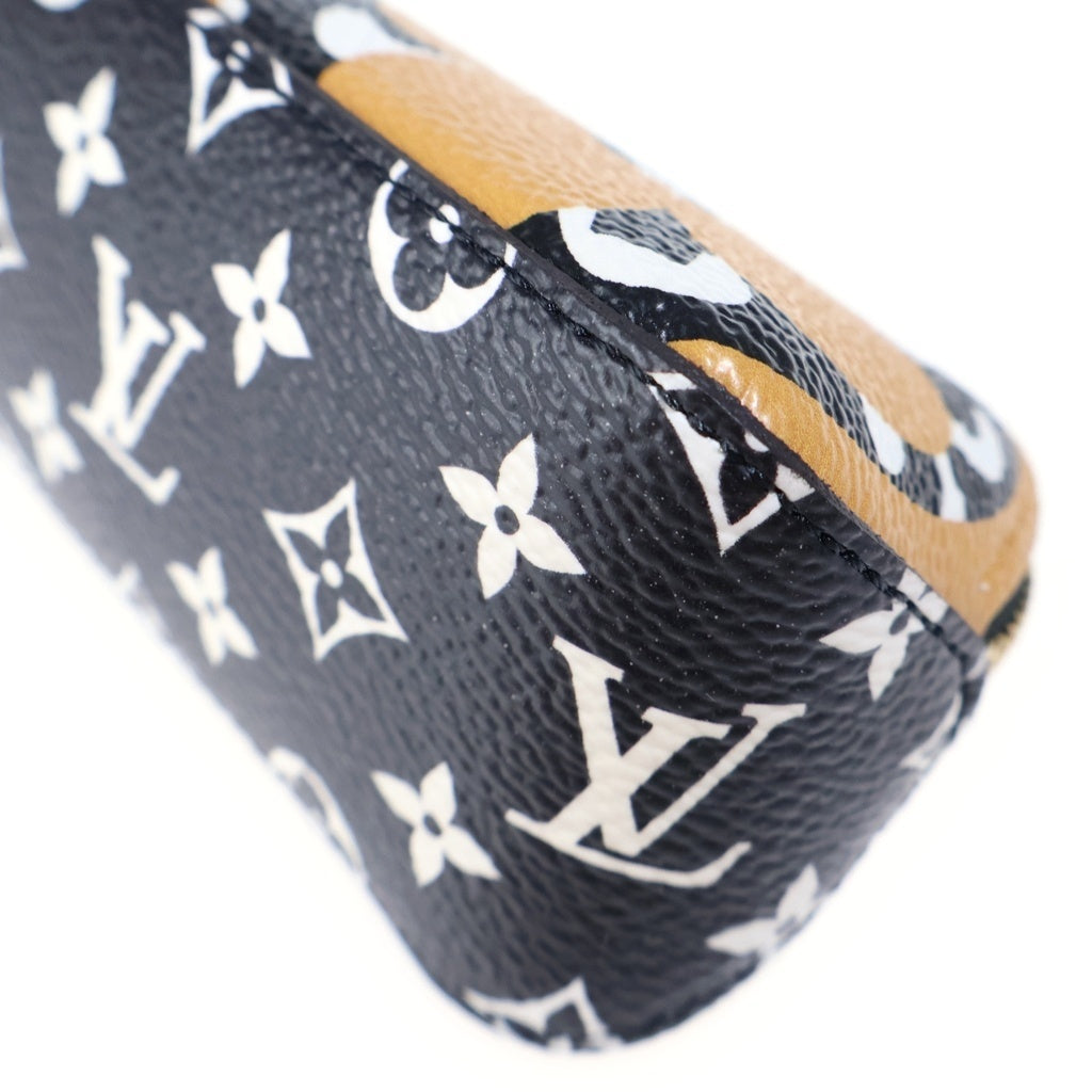 LOUIS VUITTON(ルイヴィトン) トゥルース エリザベット ペンケース モノグラム ジャングル レザー PVC ブラウン GI0391 レディース