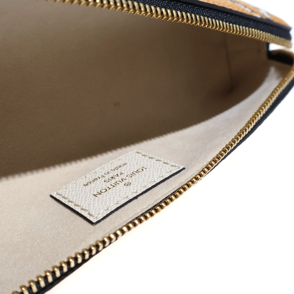 LOUIS VUITTON(ルイヴィトン) トゥルース エリザベット ペンケース モノグラム ジャングル レザー PVC ブラウン GI0391 レディース
