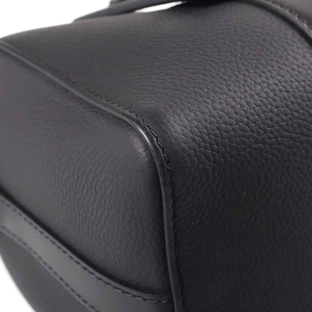 LOUIS VUITTON(ルイヴィトン) アエログラム シティキーポル ショルダーバッグ ブラック カーフレザー M59328 レディース