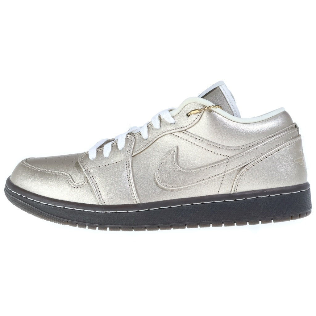 NIKE(ナイキ) AIR JORDAN LOW SE エア ジョーダン 1 ローカットスニーカー シューズ メタリック ジンク ゴールド US12/29cm HQ3529-099
