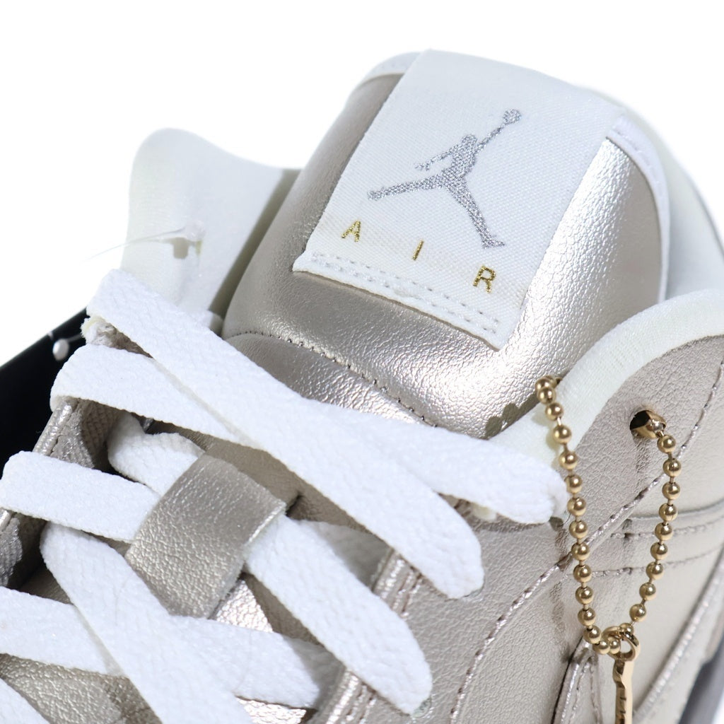 NIKE(ナイキ) AIR JORDAN LOW SE エア ジョーダン 1 ローカットスニーカー シューズ メタリック ジンク ゴールド US12/29cm HQ3529-099