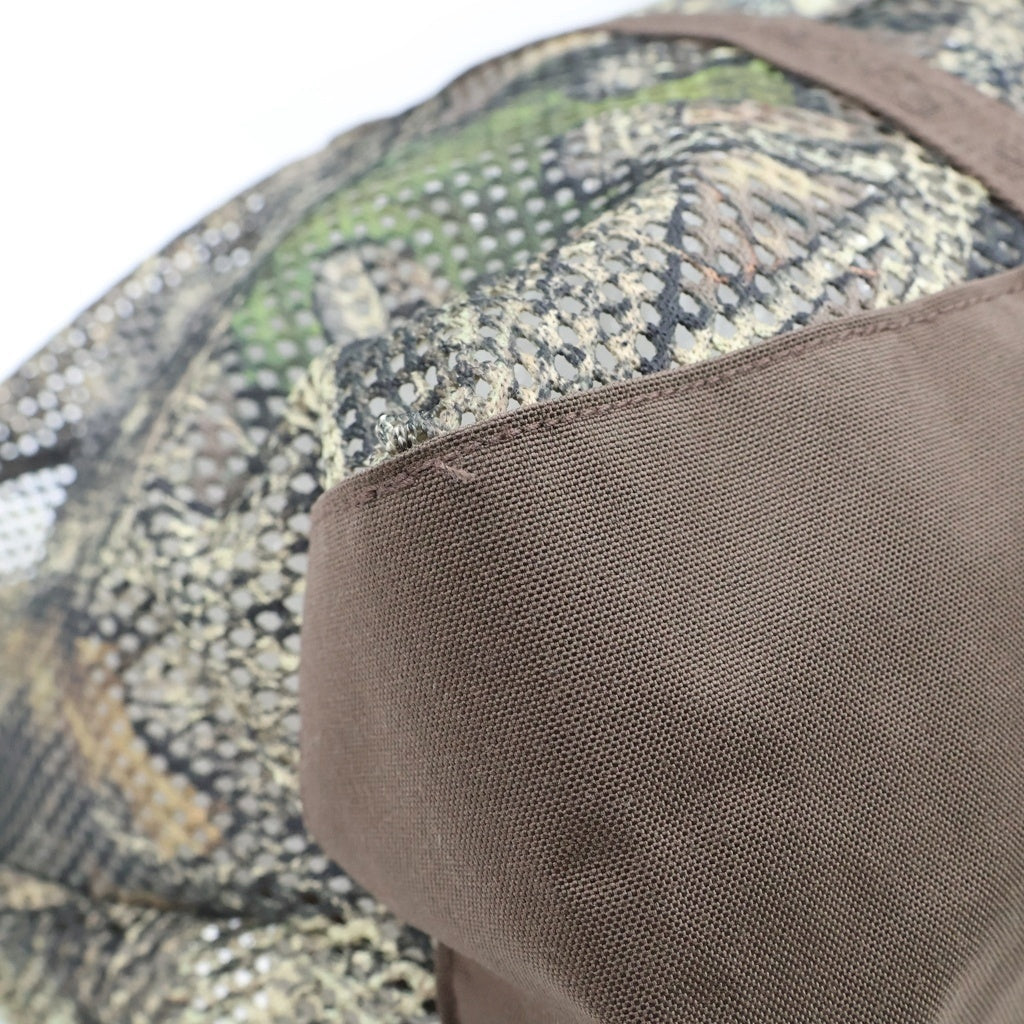 SUPREME(シュプリーム) 25SS Mesh Tote Bag Camo メッシュトートバッグ カモ ロゴ カーキ レディース